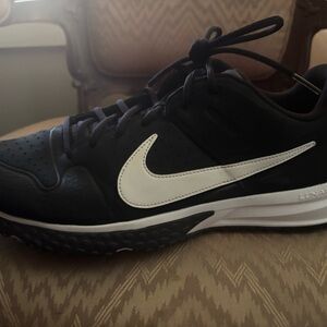 Men Size 13 Nike One Shoe Left shoe only-Black with White Swish
